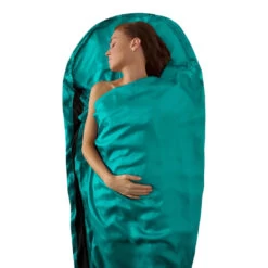 Sea To Summit Travel Liner Soie -Camping Série Magasin drap de sac en soie sea to summit travel liner silk 07 1