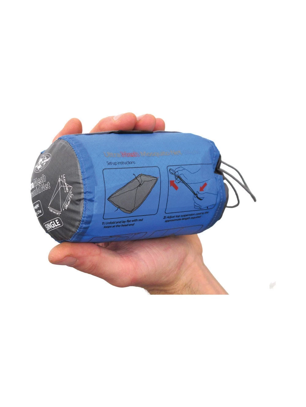 Sea To Summit Nano Mosquito Pyramid Net Single 4 Sea To Summit Nano Mosquito Pyramid Net Single – Image 2