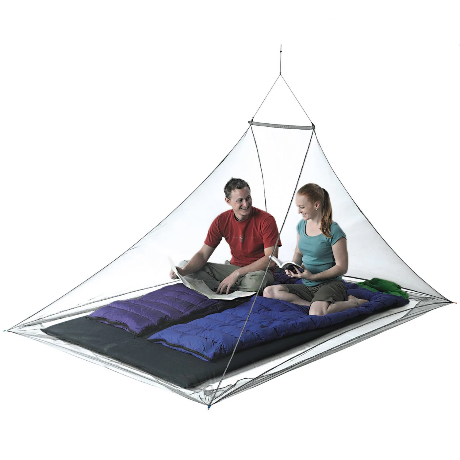Sea To Summit Nano Mosquito Pyramid Net Double 4 Sea To Summit Nano Mosquito Pyramid Net Double – Image 2