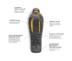 NEMO EQUIPMENT Nemo Sonic -20 -Camping Série Magasin nemo sonic 20 5