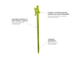 NEMO EQUIPMENT Nemo Airpin Ultralight Stakes -Camping Série Magasin piquet airpin ultralight stakes 02