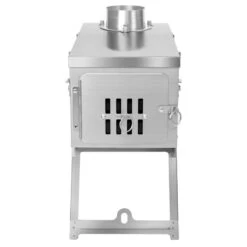 Winnerwell Fastfold Plus Titanium Nested Pipe M-sized Camping Stove -Camping Série Magasin poele winnerwell fastfold plus titanium nested pipe camping stove 03