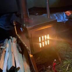 Winnerwell Fastfold Plus Titanium Nested Pipe M-sized Camping Stove -Camping Série Magasin poele winnerwell fastfold plus titanium nested pipe camping stove 10