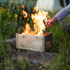 Winnerwell Fastfold Titanium Camping Stove -Camping Série Magasin poele winnerwell fastfold titanium camping stove 52