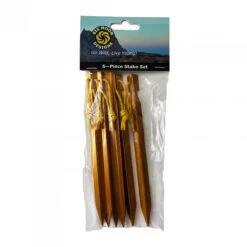 Six Moon Designs 6 Piece Stake Set -Camping Série Magasin sardines alu six moon design 6 piece stake set 02