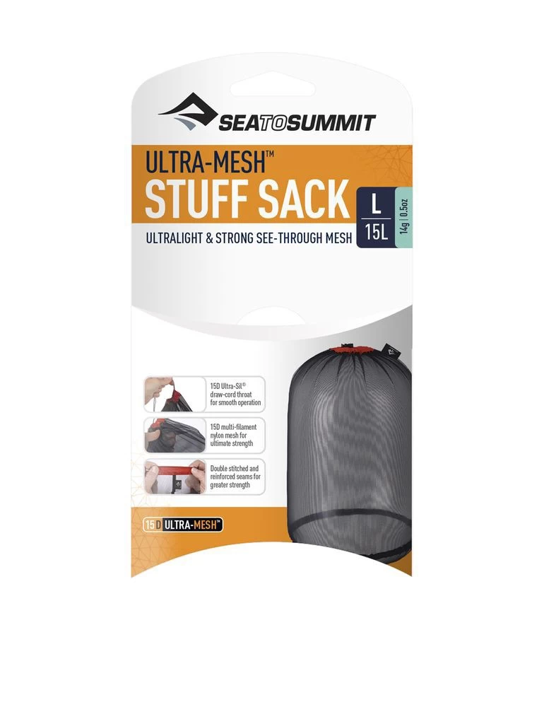 Sea To Summit Ultra-Mesh Stuff Sack 7 Sea To Summit Ultra-Mesh Stuff Sack – Image 5