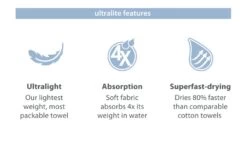 PackTowl UltraLite -Camping Série Magasin serviette packtowl ultralight 10