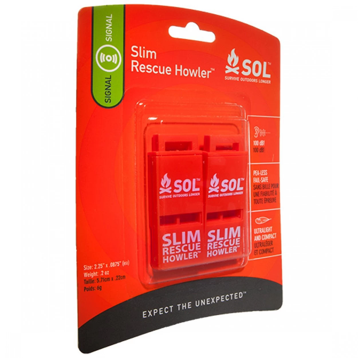 Sifflet Sol Slim Rescue Howler 4 Sifflet Sol Slim Rescue Howler – Image 2