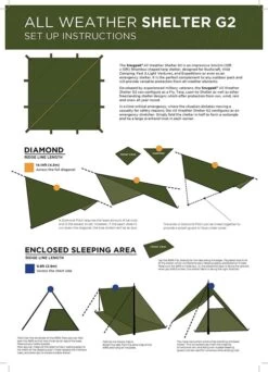 Snugpak All Weather Shelter G2 -Camping Série Magasin tarp snugpak all weather shelter g2 07