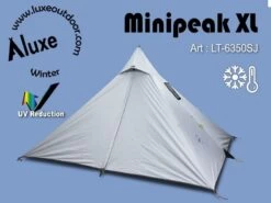 Luxe Outdoor Mini Peak XL -Camping Série Magasin tipi luxe outdoor mini peak xl white 01